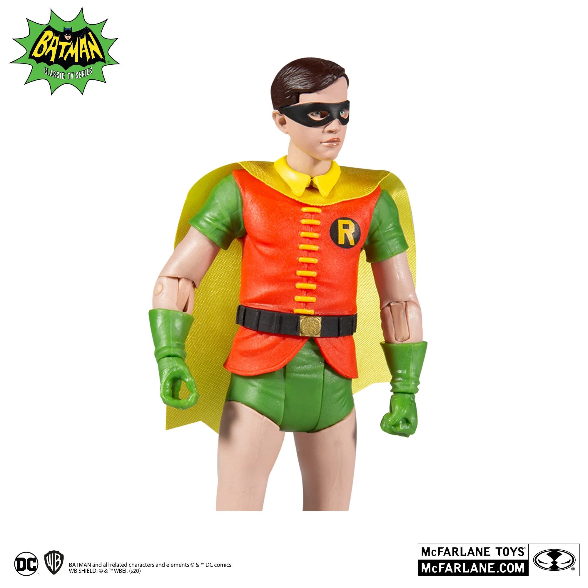 DC RETRO: BATMAN 66 Batman & Robin with Batmobile