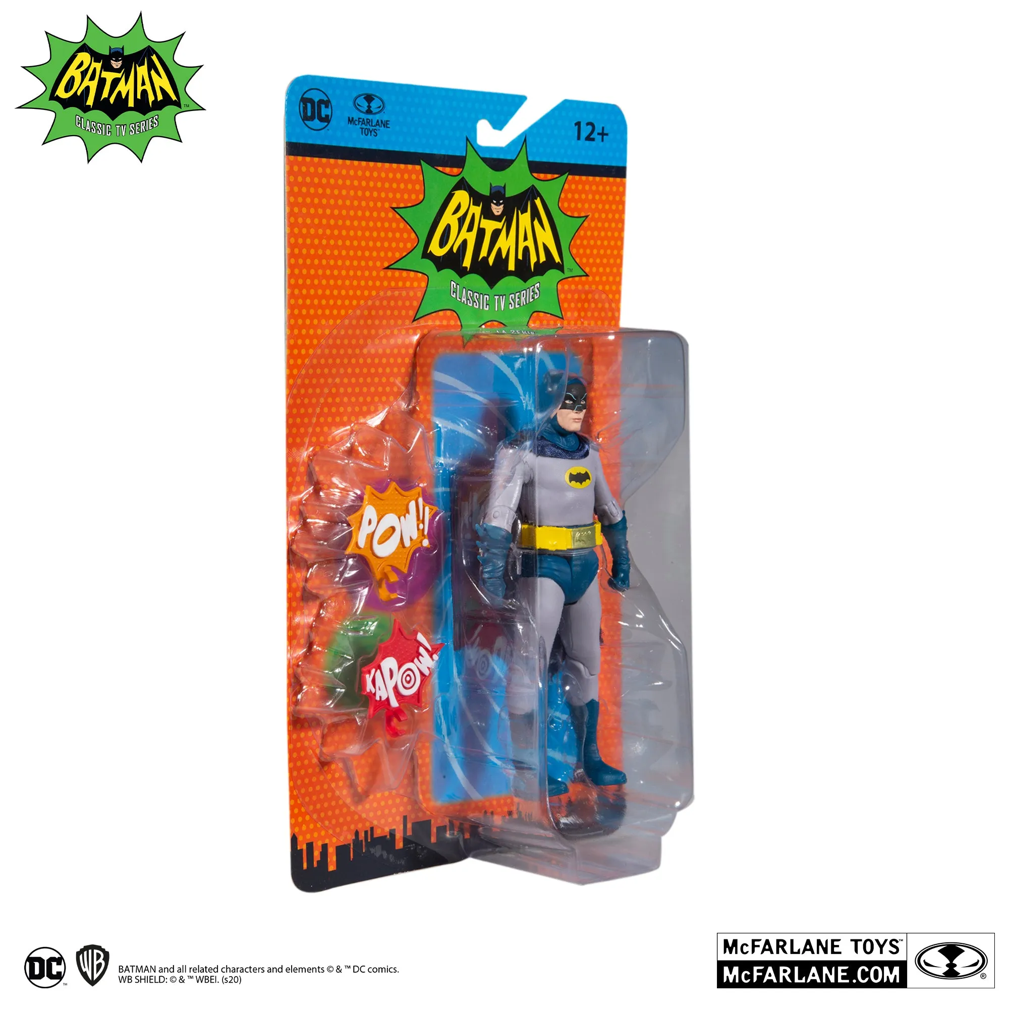 DC RETRO: BATMAN 66 Batman & Robin with Batmobile