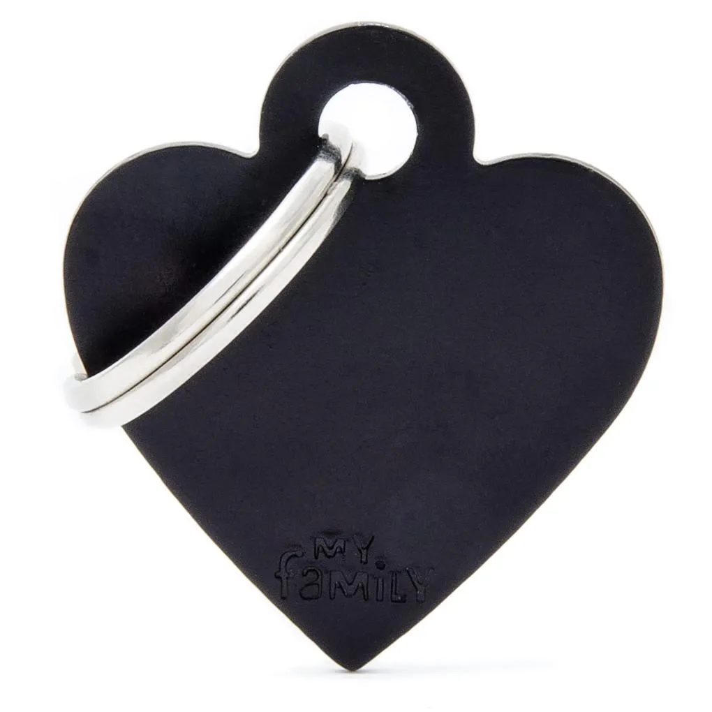 My Family Basic Heart Black